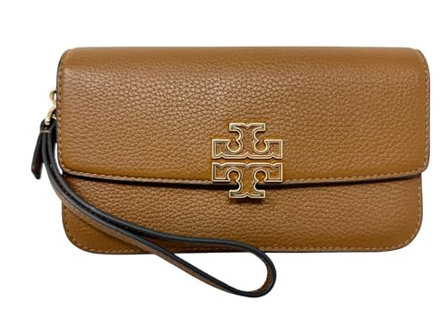 Tory Burch Women's Britten Chain Wallet with Wristlet (Moose)
