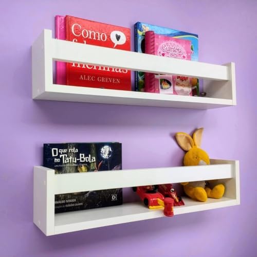 Prateleiras Organizadoras de Livros de Criança Nicho Revisteiro de Parede I...