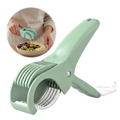 Banana Slicer 1 Pcs Fruit Cutter For Banana Strawberry Grape Salad
