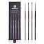 4Pcs Purple Eye
