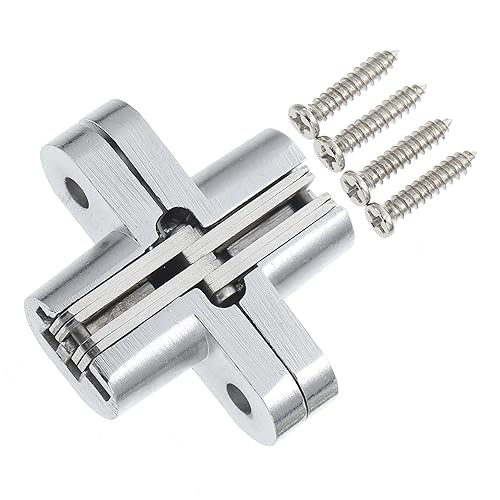 DIYEAH Oculta Invisible de Puerta Resistente Cojinete Fuerte para Madera Ajustable y Decorativa para Gabinetes y Puertas Plegables 2 Piezas