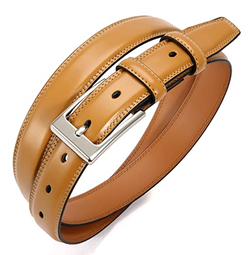 Image of CHAOREN Mens Belts Leather Gift for Men - Ideal Match for Mens Dress Shoes