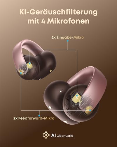 soundcore by Anker AeroClip, Open-Ear Kopfhörer, Open-Ring Design, Hi-Res – Ansicht 3