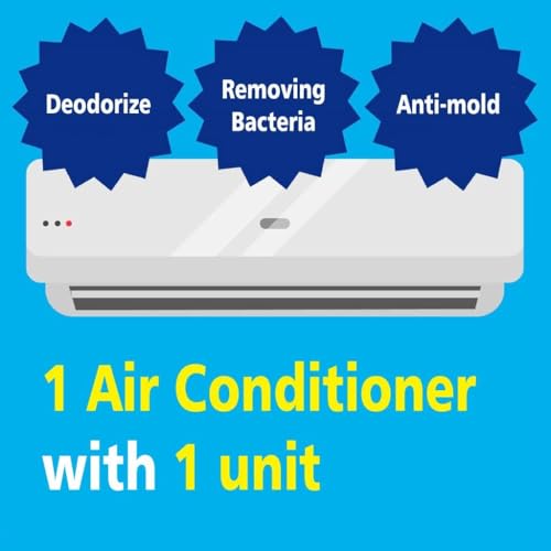 Image of Earth Split Air Conditioner Deep Cleaning Spray | Breathe Purified Clean Air | Prevents Mold & Bacteria, Disinfects and Deodorizes | Long Lasting Result & Effective Cleaning | 420 ML | Made in Japan
