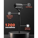 Titanium Derma Roller For Face Hair Beard，Beard Microneedle Roller For Men With Storage Case，Scalp Derma Roller For Women，Personal Use Microneedling Roller Microdermabrasion Beauty Instrument - Image 3