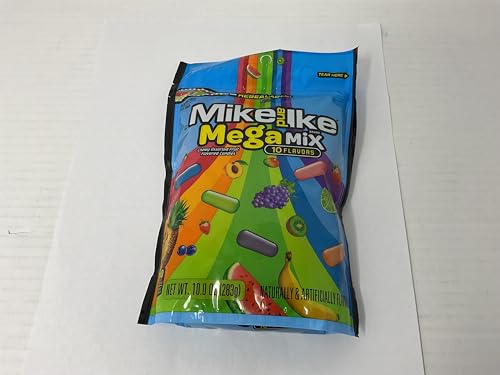 Mike And Ike Original Fruits & 10 Flavor Mega Mix 10 oz - image 2