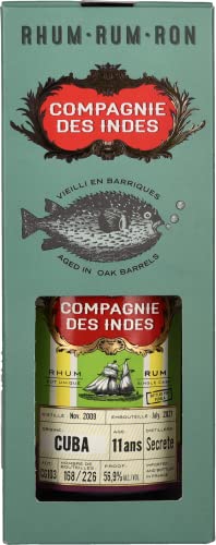 Compagnie des Indes Cuba Single Cask Rum 11 ans 56,9% Vol. 0,7l in Geschenkbox – Bild 3