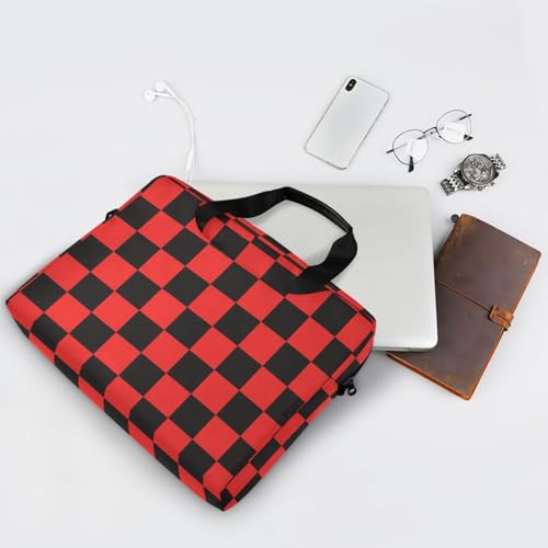 Bolso portátil para laptop 15.6 pulg rojo y negro miniatura 7