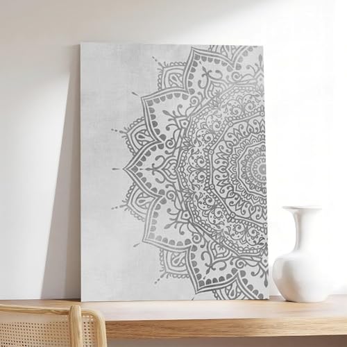 Toile mandala zen pour transformer un mur vide de chambre