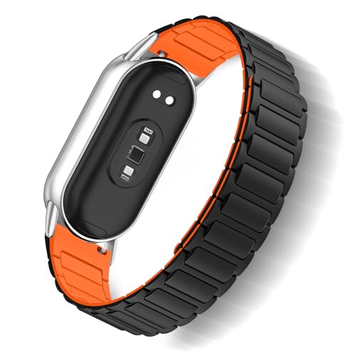 [ToVioc] �o���h Xiaomi Smart Band 10 / 9 / 8 �Ή� �V���R���o���h �X�|�[�c�X�g���b�v �ւ��x���g ���C�N���X�v �h�� �ϊ��� �ϋv�� �����x���g �j�����p Xiaomi Mi Band 10 / 9 / 8 �Ή� (