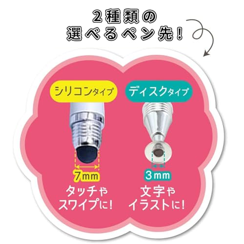 MEIKEMANタッチペン2in1 タッチペン 互換性iPad iPhone Androidスタイラスペン 充電不要タブレットペン 超高精度スマホ極細タッチペン 適用性ipadとの互換性 軽量耐摩耐久タッチペン との軽量耐摩耐久タッチペンメモ·イラスト·仕事·勉強·ゲーム·プレゼントに最適（ホワイト）