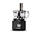 THOMSON Multifunktions Küchenmaschine, Mixer, Schneiden Reiben Hacken Kneten, Rührmaschine, 7 Funktionen, 2 Liter, Schwarz