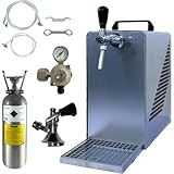 Bierzapfanlage BieTal® Bierkühler Zapfanlage mit Kühlung 30 Liter/h - SET - Typ A - 2 Kg CO2