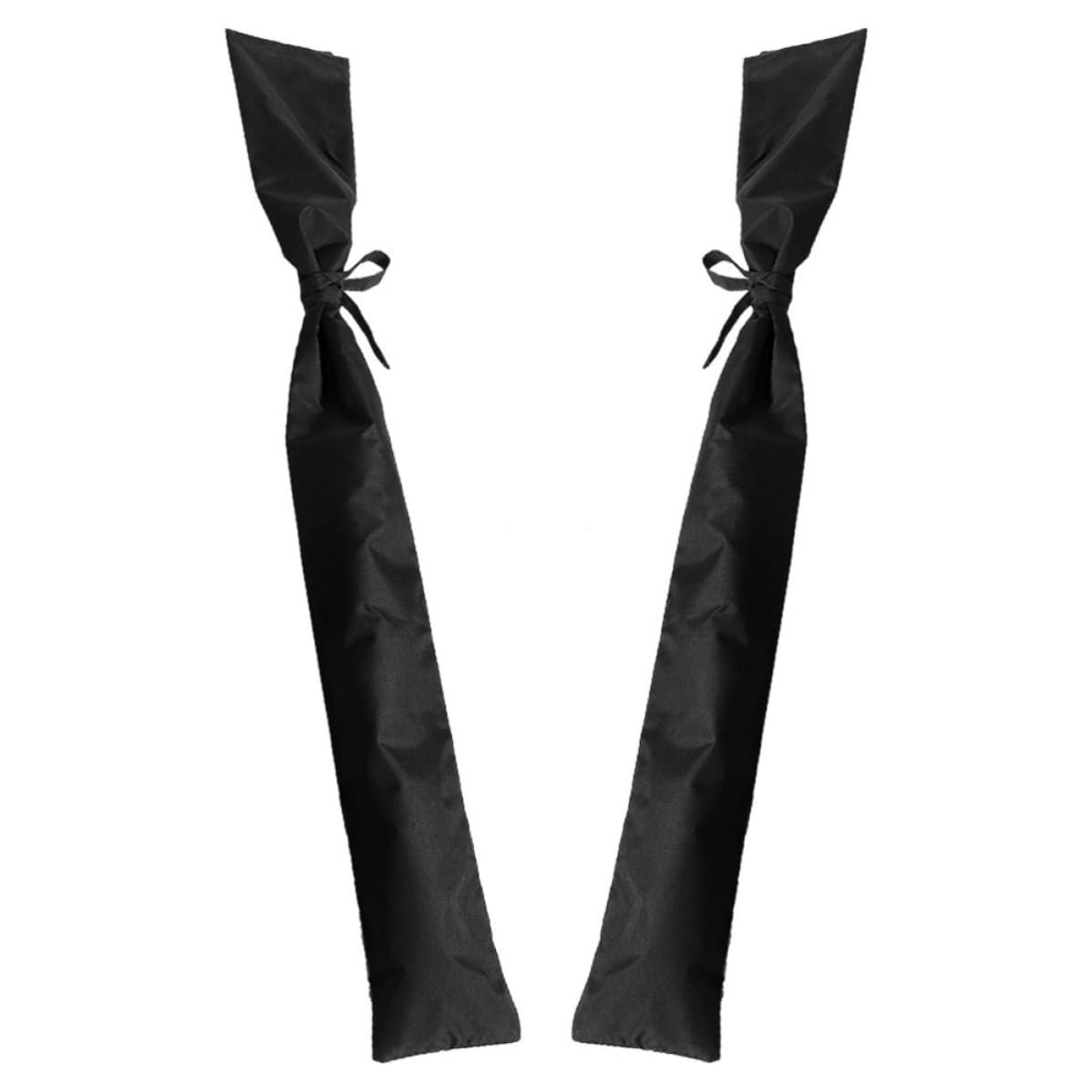 TOYANDONA 2pcs Swords Storage Cover Cotton Storage Case with Strap Portable Holder Bag for Martial Arts