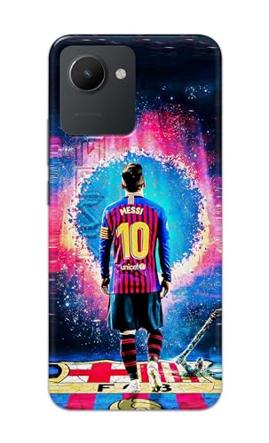 Image of Printed Hard Back Cover for Realme Narzo 50i Prime Back Cover (Famous Football Player -J1) -190724(EA)