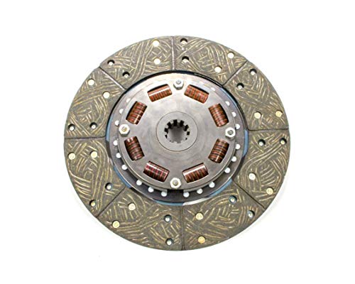 Clutch Disc | 300 Series Stock Rule - 10.5 in Diameter | 1-1/8 in x 10 Spline | Sprung Hub - Organic | Compatible with GM | Each