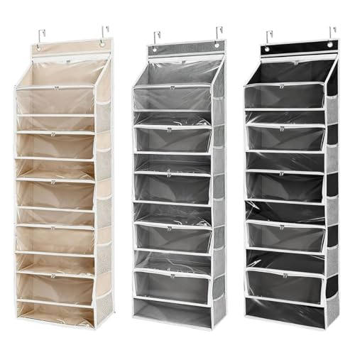 Organiseur de porte grande capacit&eacute; avec 18 compartiments de rangement - 8