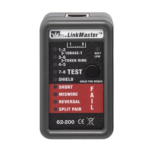 IDEAL INDUSTRIES INC. 62-200 Linkmaster UTP/STP Wire Map Cable Tester by Ideal Industries - Used condition - Image 4