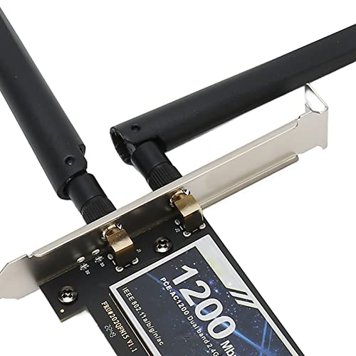 Tarjeta Gavigain Gigabit Ethernet PCI Express de 300Mbps en 2.4G y 867Mbps en 5G con conexión BT para Linux y Windows miniatura 5