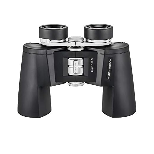 Eschenbach Optik Fernglas Trophy P 8x42, extra großes Sehfeld, robust, wetterfest, Naturbeobachtung, schwarz