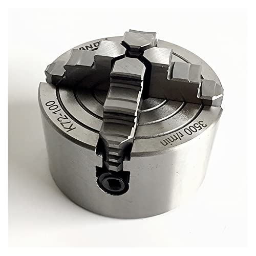 Lathe Chuck 100mm 4 Jaw Independent Chuck K72-100 Manual Type Metal Chuck 4 Jaw