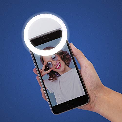 Anel de Iluminação para Selfie Branco