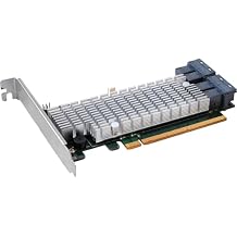 Highpoint Technologies Rocket 1120 - PCIe 3.0 x16 4-Port U.2 NVMe AIC. Unbeatable Peformance PEX8747; No-Bifurcation Required