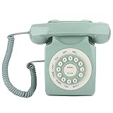 ★ Große und klare Tasten, Festnetztelefon mit großer Zifferntastatur, können klar erkennen und müssen sich keine Sorgen machen, klare Tasten zu sehen.