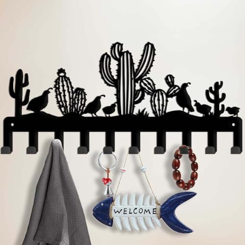Soporte de metal para llaves de cactus que evita la pérdida de llaveros 3