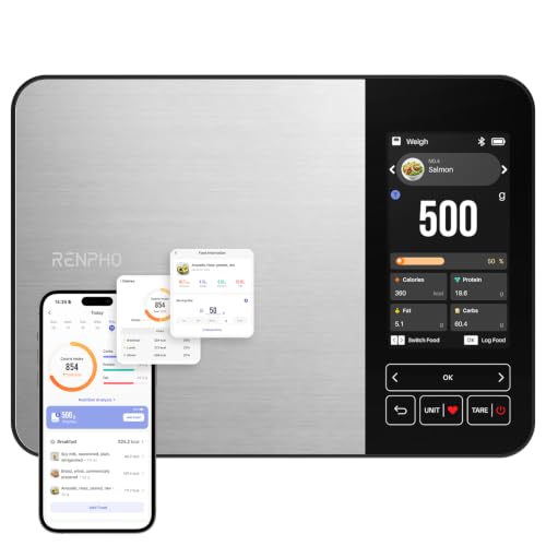 RENPHO Rechargeable Smart Food Scale with Nutritional Calcul...