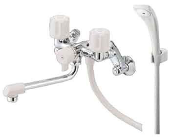 Amazon | 三栄 水栓金具 【SK1104D-LH】ツーバブルシャワ混合栓