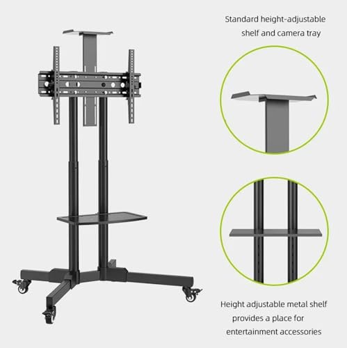 Soporte móvil para TV de 32 a 65 pulgadas con ruedas miniatura 2