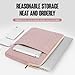 Songbala Laptop Sleeve 13 Inch Cover Protective Case Compatible with 13” MacBook Air Pro M4 M3 M2 M1 12.5-13.3” Surface Pro Chromebook Notebook, Waterproof Padded Case with Pocket, Pink