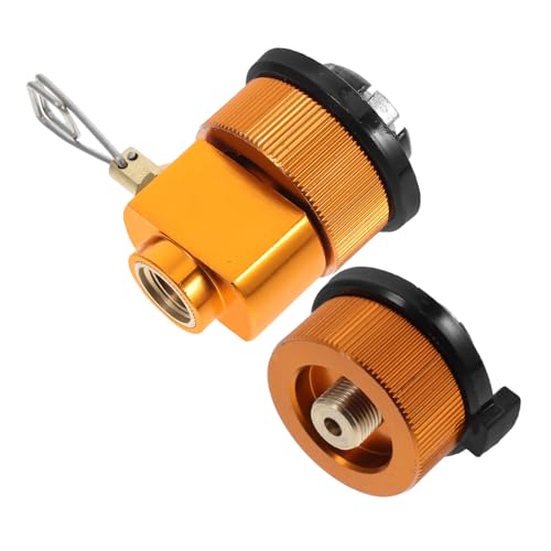 Abaodam Gas Tank Head Adapter for Propane Stove Gas Canisters Adapter Easy to Carry Outdoor Gas Tank Adapter