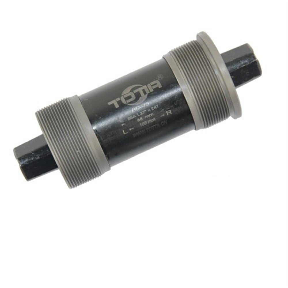 Axe de roulement à trou carré de vélo étanche et fluide 120mm