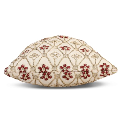 Image of LONGING TO BUY Indian Embroidered Pearl Potli Bag For Women, Sequence Design with Tassel, Wedding Potli Bags