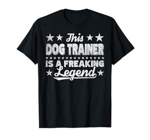 Funny Profession Quote Dog Trainer Camiseta