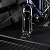 Support de fourche de vélo, support de roue avant de vélo de montagne, support de fourche à dégagement rapide avec support de fourche avant, ensemble de support de roue arrière pour voyage, transport #5