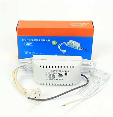 LAZIRO Lighting T5 Ring Tube Electronic Ballast Ceiling Lamp Accessories Fluorescent Lamp Rectifier 28W 32W 40W (Size : 40W ballast)