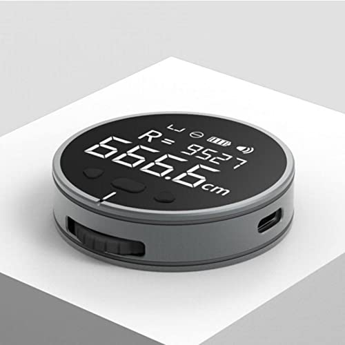 Cinta métrica electrónica recargable con pantalla LED miniatura 6