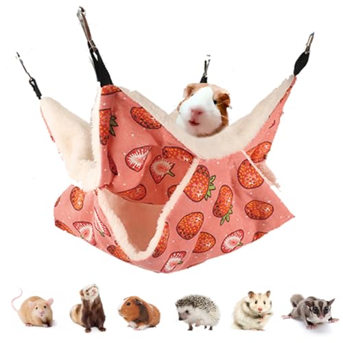 LEFTSTARER Rat Ferret Hammock Toy and Cage...