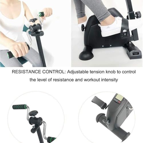 Pedalera portátil multifuncional con pantalla LCD miniatura 3