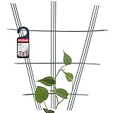 🥀TROTZ SEINER LEICHTIGKEIT BLEIBT DAS PRODUKT WIDERSTANDSFÄHIG, SO DASS PFLANZEN VERTIKAL STABIL GEHALTEN UND RICHTIG PRÄSENTIERT WERDEN KÖNNEN. Der Artikel ist dunkelgrün pulverbeschichtet in Glanzausführung. Das wichtigste Feature vom Produkt ist allerdings nicht seine Farbe sondern die Beständigkeit und robuste Ausführung aus Stahl – es ist rostbeständig, so dass eine häufige Bewässerung der vom Gitter getragenen Pflanze das Material mit Sicherheit nicht beschädigen wird!