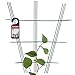 Treillis à Fleurs KADAX en Acier, Lot de 3, Treillis, Treillis pour Plantes grimpantes, Support de Tige de Plante, Support de Fleur, Treillis, Treillis de Plante (36 x 42 cm)