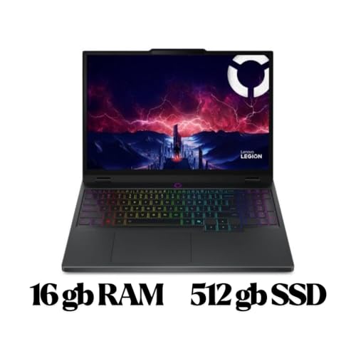 Image of Lenovo Legion 5 15.1 inch OLED WQXGA 165HZ Gaming Notebook AMD Ryzen 7 260 16GB RAM 512GB SSD NVIDIA GeForce RTX 5060 Eclipse Black