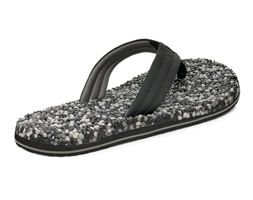 Image of Sanuk Mens Bubblecush | Flip Flops for Men | Mens Sandals | Beach Sandals | Supportive & Lightweight | Comfort Footbed