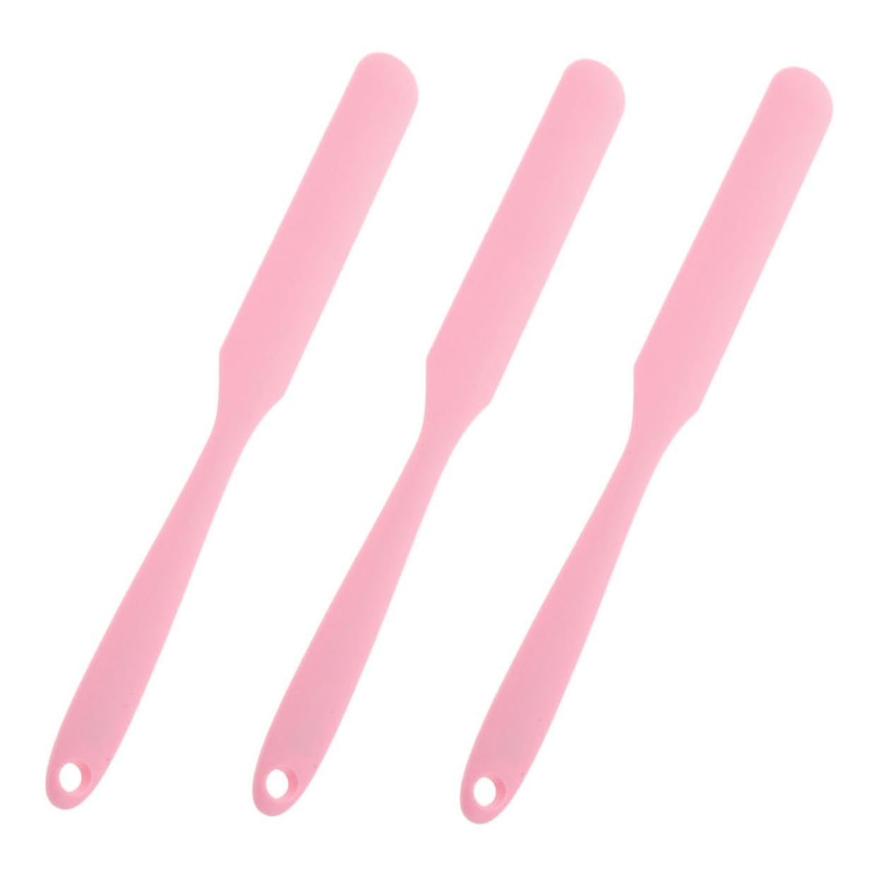 3pcs Waxing Stick Hair Removal Tool Silicone Non-stick Wax Applicator Effect Body Hair Removal Spatula for Women