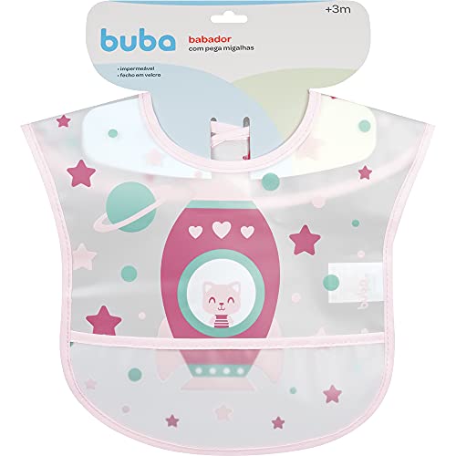BUBA Babador Com Bolso Foguete Rosa, Rosa