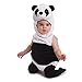 Dress Up America- Cuddly Baby Bear Outfit Costume de Peluche bebé Oso Panda Infantil Halloween Disfraz, Talla 12-24 Meses (Peso: 10-13,5 kg, Altura: 74-86 cm). (870-12-24)