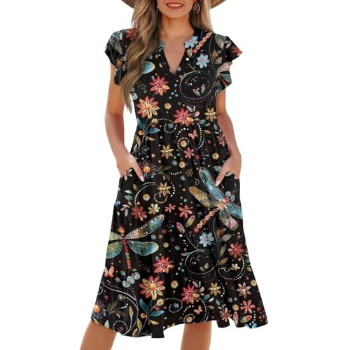 Robe d'été fluide et décontractée chic idéale pour vos vacances au soleil